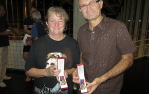 Monique et Pascal sont tout fiers
