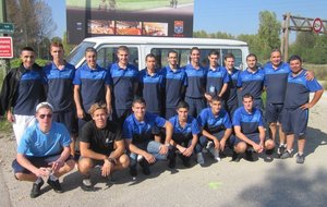 Les seniors 1 partent en ardèche en coupe