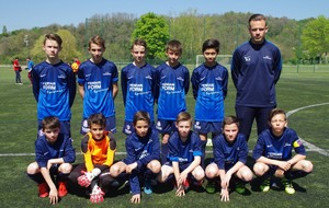 U13-1 à Chaponnay Vs FC Bords de Saône