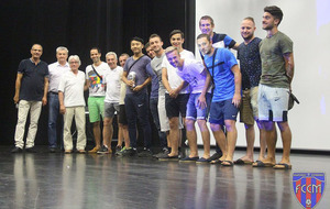 Remise des récompenses pour les Seniors 3 et leur accession en 1ère division de district