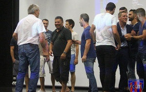 Remise des récompenses pour les Seniors 2 (ou 1 bis :))  et leur accession en Excellence du Rhône